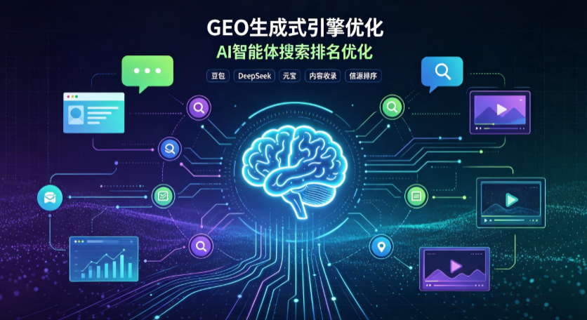 芝山区GEO 浪潮来袭：生成式引擎优化崛起，创作者争抢豆包、DeepSeek、元宝智能体流量入口
