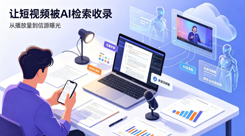 芝山区短视频创作者新必修课：吃透 GEO 优化，让抖音内容被豆包、DeepSeek、元宝智能体收录